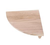 HAPINARY Mensola angolare in legno: wooden display risers corner rustiche, alzatina multifunzionale per tavolino da caffè, per cucina, bagno e sala da pranzo