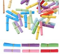 HAPINARY Mini Pezzi Di Carta Colorata 100 Pezzi Per Decorazioni Fai Da Te e Bottiglie Dei Desideri, Carta Scrivibile Compatta Per Messaggi e Note Creative, Per Feste e Occasioni Speciali