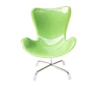HAPINARY Mini Sedia Da Computer in Simulazione Verde, Ornamento Da Scrivania Per Decorazioni Mini Casa, Accessorio Creativo Per Collezionisti e Arredamento Micro Ambienti
