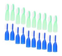 HAPINARY Mini Spazzolini da Dito per Uso in Carcere 20 Pezzi Piccoli Morbidi Resistenti per Pulizia Orale in Reparti Psichiatrici e Alta Sicurezza