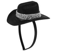 HAPINARY Mini Top Hat Headband Vintage per Donne Accessorio Costume Leggero e Cerchietto Fascinator per Feste Tema Carnevale e Tea Party