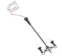HAPINARY Miniatura Lampada Giardino Modello Luce Piccola Ornamento Paesaggio Decorazione Sabbia Tavolo Materiale Sicuro Durevole