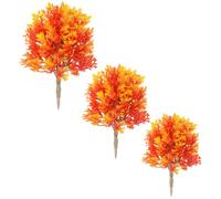 HAPINARY Modelli di Alberi di Acero in Miniatura 3 Pezzi 10Cm 13Cm 15Cm per Paesaggi Fai da Te Decorazione Micro Scenari Artigianali per Modellismo Ferroviario e Giardinaggio Creativo