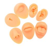 HAPINARY Modelli Silicone Realistici per Piercing Morbidi Flessibili per Orecchie Naso Bocca Lingua Addome per Esposizione e Addestramento