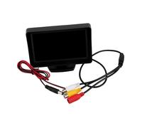 HAPINARY Monitor Retrovisore per Telecamera Display LCD Compatto e Portatile per Sicurezza Durante Manovra Design Salvaspazio per Auto e Veicoli Utilitari