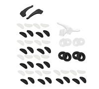 HAPINARY Nasello per Occhiali in Silicone Antiscivolo Pratici Set di Protezioni per Naso per Uso Quotidiano e Attività all'Aperto