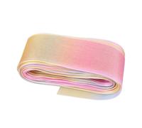 HAPINARY Nastro Chiffon con Stampa Arcobaleno Gradiente per Decorazioni Te Accessori Capelli e Progetti Festival Materiale Resistente per Nastri Regalo e Artigianato
