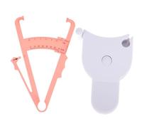 HAPINARY Nastro Misuratore Di Grasso Corporeo Portatile Pinza Per Pliche Cutanee Strumento Per Misurare La Percentuale Di Grasso Addominale in Vita Sulle Braccia Sui Fianchi o Sulle Gambe