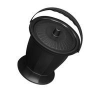 HAPINARY Notte Portatile Per Adulti Orinatoio Viaggio Riutilizzabile in Plastica Design Antiscivolo Per Campeggio e Domestico