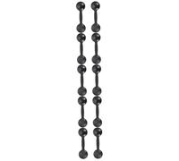 HAPINARY Oculistica Tabella 10 Pezzi Visiera Per Optometria Dispositivo Occlusore Oculare Palmare Protezione Per Gli Occhi Benda Sull'occhio Esame Oculistico Occlusore Oftalmico Pp Black