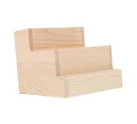 HAPINARY Organizer Unghie in Legno con Scomparti Separati Capacità per Strumenti Manicure Punte per Trapano Unghie Resistente e Funzionale