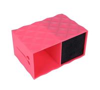 HAPINARY Organizzatore Per Forbici Da Parrucchiere Porta Forbici in Plastica Scatola Portaoggetti Per Strumenti Da Taglio Per Portaoggetti Per Barbiere Porta Pettine Rosso