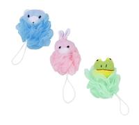 HAPINARY Palla Da Bagno A Forma Di Cartone Animato Palla Per Scrub Per Ragazzo Ragazza Giocattolo Divertente Accessorio Da Bagno Riutilizzabile Delicato Sulla Pelle