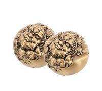 HAPINARY Palline Di Massaggio Manuale Allenamento Manuale Impugnature Per Le Mani Esercizio a Mano Golden