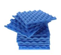 HAPINARY Pannelli Fonoassorbenti Professionali 12 Pezzi in Pu per Isolamento Acustico e Riduzione Rumore Adesivi per Pareti in Stanze Musicali e Home Studio