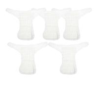 HAPINARY Pannolini di Cotone per Ragazzo Ragazza Lavabili e Riutilizzabili, Taglia S 0-3 Mesi, Assorbenti Barriera Anti-perdite in Pvc Traspirante, Set da 5 Pezzi per Sonno Asciutto