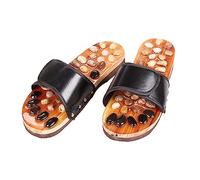 HAPINARY Pantofole Massaggianti Unisex Agopressione e Riflessologia per Piedi Realizzate in Eva e Tessuto per Uso Durevole e Migliorare Flusso Sanguigno