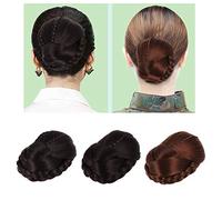 HAPINARY Parrucca Chignon Intrecciata 1 Pz Fibra Sintetica Extension Per Chioma Chignon Per Donne Ragazze Matrimonio