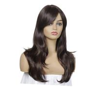 HAPINARY Parrucca Lunga Riccia Per Donne Copricapo Frangia Stilosa Realizzato in Materiale Resistente Uso Sicuro Termine Accessorio Per Feste E Cosplay