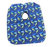 HAPINARY Parrucchiere Forniture in Poliestere Pongee Grembiule Da Parrucchiere Cartoni Animati Adorabile Delfino Stampato Per Ragazzi E Ragazze Lo Styling Dei Chioma Dei Ragazzo Ragazza