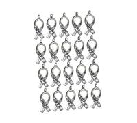 HAPINARY Pendenti per, Design Unico 20 in Lega Lettere Hope Argento e Lavorazione Fine, per Braccialetti e Collane DIY