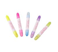 HAPINARY Penna per Rimuovere Smalto e Matita Correttiva Unghie 5 Pezzi senza Liquido Colori Assortiti Compatta per Uso Professionale e Domestico Nail Art Manicure