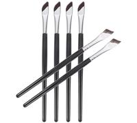 HAPINARY Pennello Per Eyeliner Angolato Set Da 6 Pezzi Strumenti Per Il Trucco Multifunzionali Per Uso Quotidiano