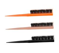 HAPINARY Pettine A Coda in Plastica Antiattrito Resistente Cadute Pettine Per Chioma Lisci Indietro Styling Donna