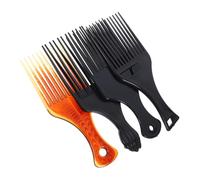HAPINARY Pettine Afro Per Chioma Pettine Districante A Denti Larghi Dei Chioma E Taglio Strumento Portatile in Plastica Durevole
