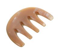 HAPINARY Pettine Denti Larghi in Corno Naturale Pettine Antistatico Per Massaggio Del Capelluto Accessori Per Pettini Per Styling Strumento Per Massaggi