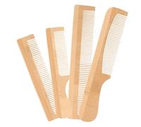 HAPINARY Pettine Di Legno Piccolo Set Di Pettini Compatti Per Viaggio Pettine Da Doccia Per Districare Chioma Bagnati Per Ricci E Acconciature