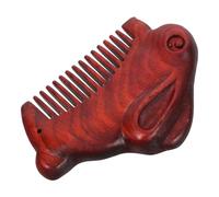 HAPINARY Pettine Districante in Legno Mini Tascabile Per Chioma Donna Viaggio Uso Quotidiano Pettine A Denti Stretti Antistatico Lisci Ricci Lisci Barba