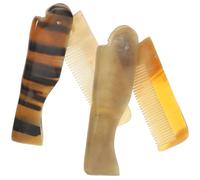HAPINARY Pettine in Corno Di Bue Pieghevole Pettine Tascabile Portatile Per Chioma Massaggio Sanitario Accessori Lo Styling