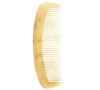 HAPINARY Pettine in Corno Naturale Antistatico Da Massaggiatore Per Capelluto Per Capelli Sottili Lisci e Ricci Strumento Portatile Per Districare e Modellare