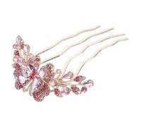 HAPINARY Pettine Laterale Per Chioma Strass Forcina Per Ragazze Pettine A 4 Punte Accessorio Per Chioma Da Sposa