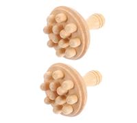 HAPINARY Pettine per a Denti Larghi Pettine per Cuoio Capelluto in Legno per Massaggio alla Testa Dalla Circolazione per da Donna