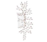 HAPINARY Pettine Per Chioma Da Sposa Fermaglio Laterale Strass Decorativo Accessorio Matrimonio Per Acconciature Eleganti