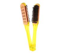 HAPINARY Pettine Per Chioma Spazzola Lisciante Pettine Districante Spazzola A Doppia Faccia Lato Metallo Donna Viaggio Massaggio Chioma Statico