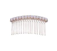 HAPINARY Pettine Per Chioma Sposa Perle E Strass in Lega Accessorio Per Matrimonio Decorazione Per Chioma Per Occasione Speciale