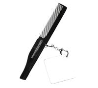 HAPINARY Pettine Pieghevole Denti Da Viaggio Pettine Per Tascabile Quadrato Portachiavi Design Compatto Facile Da Trasportare e Utilizzare