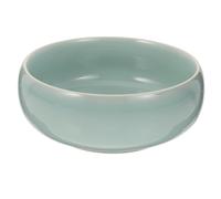 HAPINARY Piatto per Inchiostro in Ceramica Semplice e Decorativo, Vaschetta per Pennelli e Piscina D'inchiostro, per Calligrafia e Arte