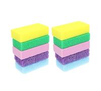 HAPINARY Pietra Pomice per Pedicure 10 Pezzi, Scrubber per Calli Duroni Piedi, Massaggio Rilassante e Circolazione Migliorata, Adatta per Talloni, Mani e Gomiti, Trattamento Colore Casuale