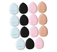 HAPINARY Piumino Cipria Da Dito Mini 15 Pezzi, Piccolo Applicatore Trucco Comodo Per Polvere Libera, Set Compatto Per Make-up Quotidiano e Pelle Delicata