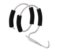 HAPINARY Porta Asciugacapelli da Parete Supporto Gancio e Manicotto in Spugna Organizer per Bagno Salone Resistente all Umidità Montaggio Sicuro