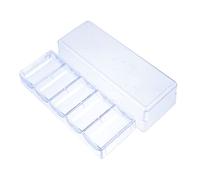 HAPINARY Porta Fiches Da Poker in Custodia Professionale Per Fiches Vassoio Comodo e Resistente Scatola Multifunzione Per Uso Domestico