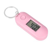 HAPINARY Portachiavi Orologio Digitale Rosa, Muto, Leggero, per Studenti | Plastica Compatta, Design Creativo, Precisione, Uso Quotidiano, per Zaini e Attività di Ogni Giorno