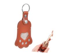 HAPINARY Portachiavi Pelle Commemorativo per Animali con Design Portachiavi Custodia Cane e Accessorio Multifunzionale per Amanti Animali Idea Sentimentale Colore Casuale