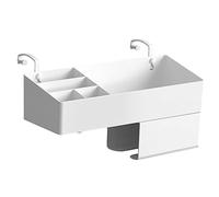 HAPINARY Portaoggetti Da Appendere Ganci Porta Cosmetici E Cancelleria Contenitore Pratico E Ordinato Organizer Casa E Ufficio in Plastica Per Riporre Penna E Altro Ancora