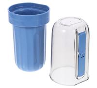 HAPINARY Portaspazzolino Portatile Scatola Per Spazzolini e Dentifricio Contenitore Riutilizzabile Per Viaggi Di Lavoro e Piacere Accessorio Da Viaggio