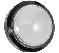 HAPINARY Pulsante Gioco Arcade Illuminato, Bottone Rotondo Bianco